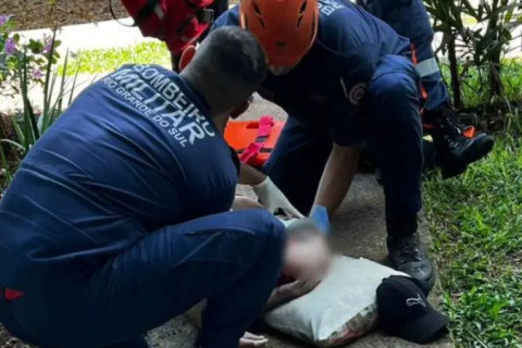 Idoso morre após cair do quinto andar de prédio em São Borja