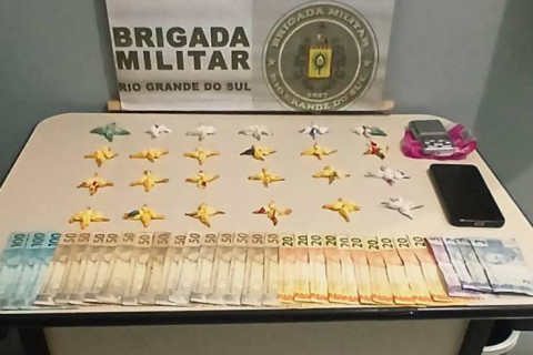 Homem é preso por tráfico de drogas em Santo Augusto