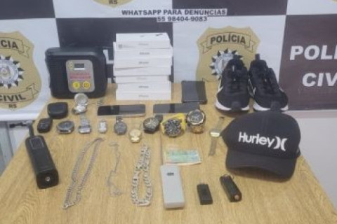 Polícia Civil de Três de Maio prende suspeito na Região Metropolitana e desarticula grupo envolvido em furtos