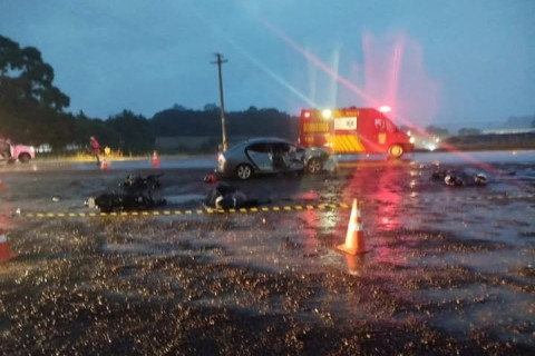 Grave acidente na ERS-324 deixa duas pessoas mortas na Perimetral de Marau