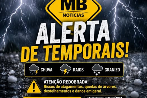 Defesa Civil do Estado alerta para sequência de tempestades, chuva intensa e manutenção do risco hidrológico no RS