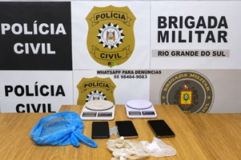 Polícia Civil prende homem investigado por tráfico de drogas em Independência