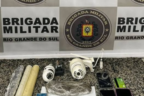 Brigada Militar prende homem por tráfico de drogas em Santo Ângelo