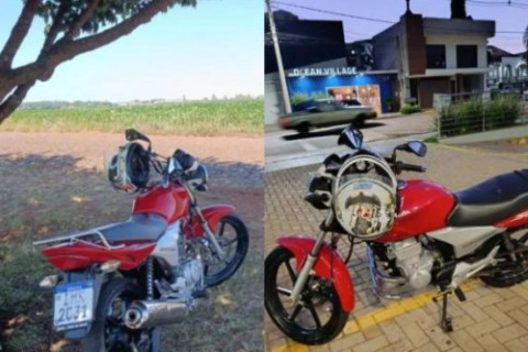 Moto é furtada durante a madrugada no bairro Jardim das Acácias em Três de Maio