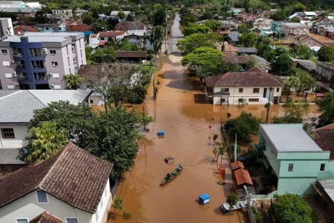 Chuva para em todo o RS, mas Estado ainda tem rios em elevação e alerta no Guaíba
