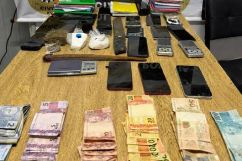 Polícia Civil de Três de Maio e de Três Passos apreende drogas e celulares em presídio