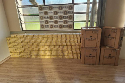 BM apreende quase 900 pacotes de cigarros contrabandeados em Três de Maio