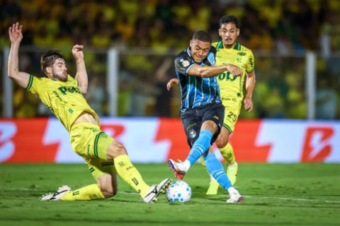 Grêmio reage, empata contra o Mirassol e decidirá na Arena vaga nas quartas da Copa do Brasil