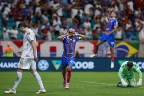 Inter perde para o Bahia, fecha a rodada no Z-4 do Brasileirão e chega pressionado ao Gre-Nal 454